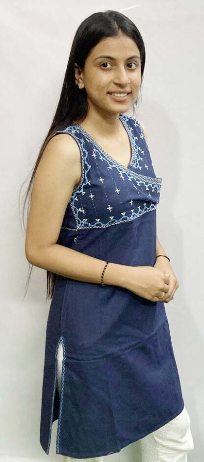 HAND EMBROIDED KURTI FOR GIRLS