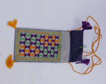 HAND EMBROIDERED PHONE POUCH - Image 3