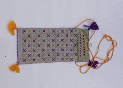 HAND EMBROIDERED PHONE POUCH - Image 4