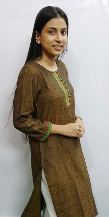 Hand Embroided Kurta for Girl